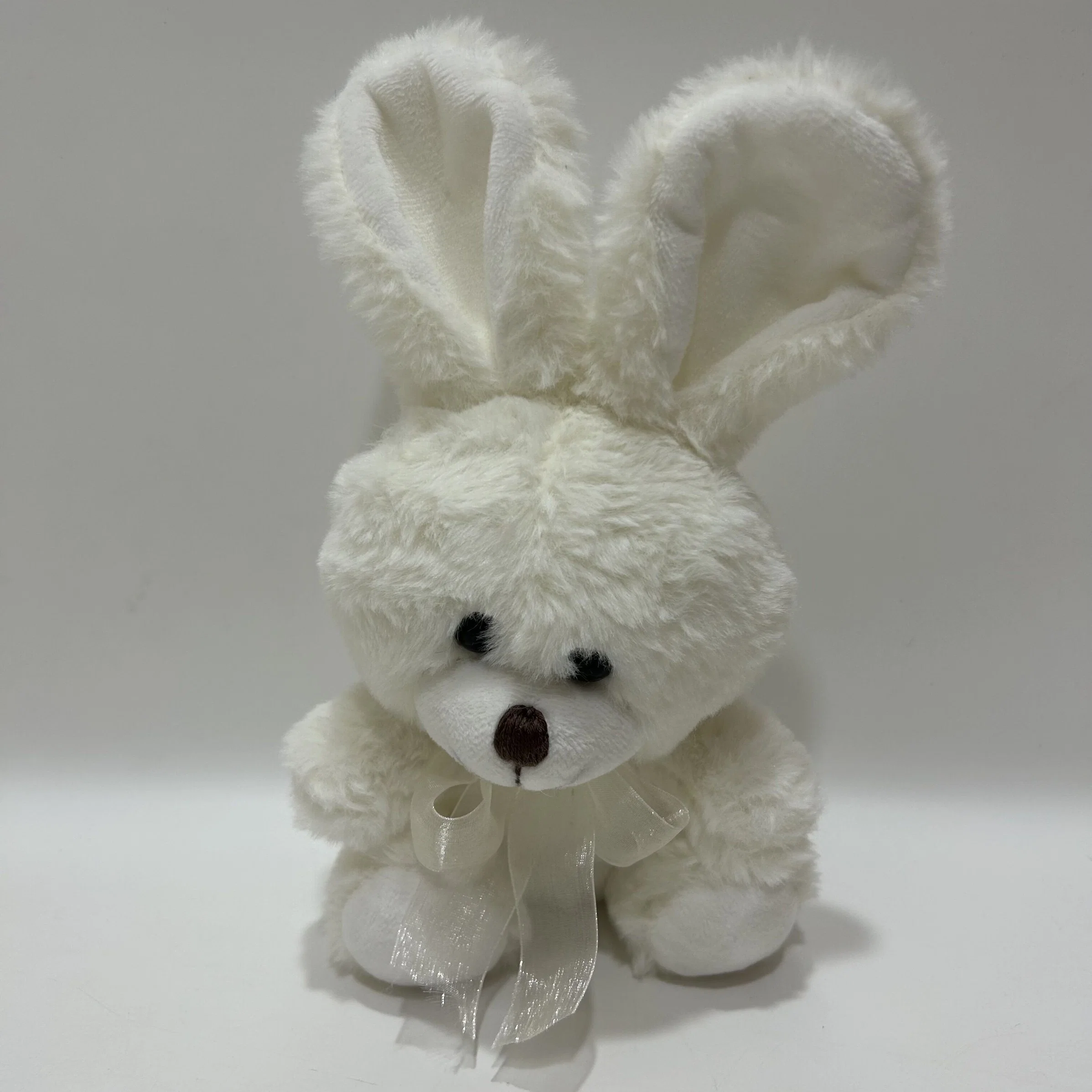 20cm 8" de la Pascua de la felpa Conejito Peluche juguete con pajarita