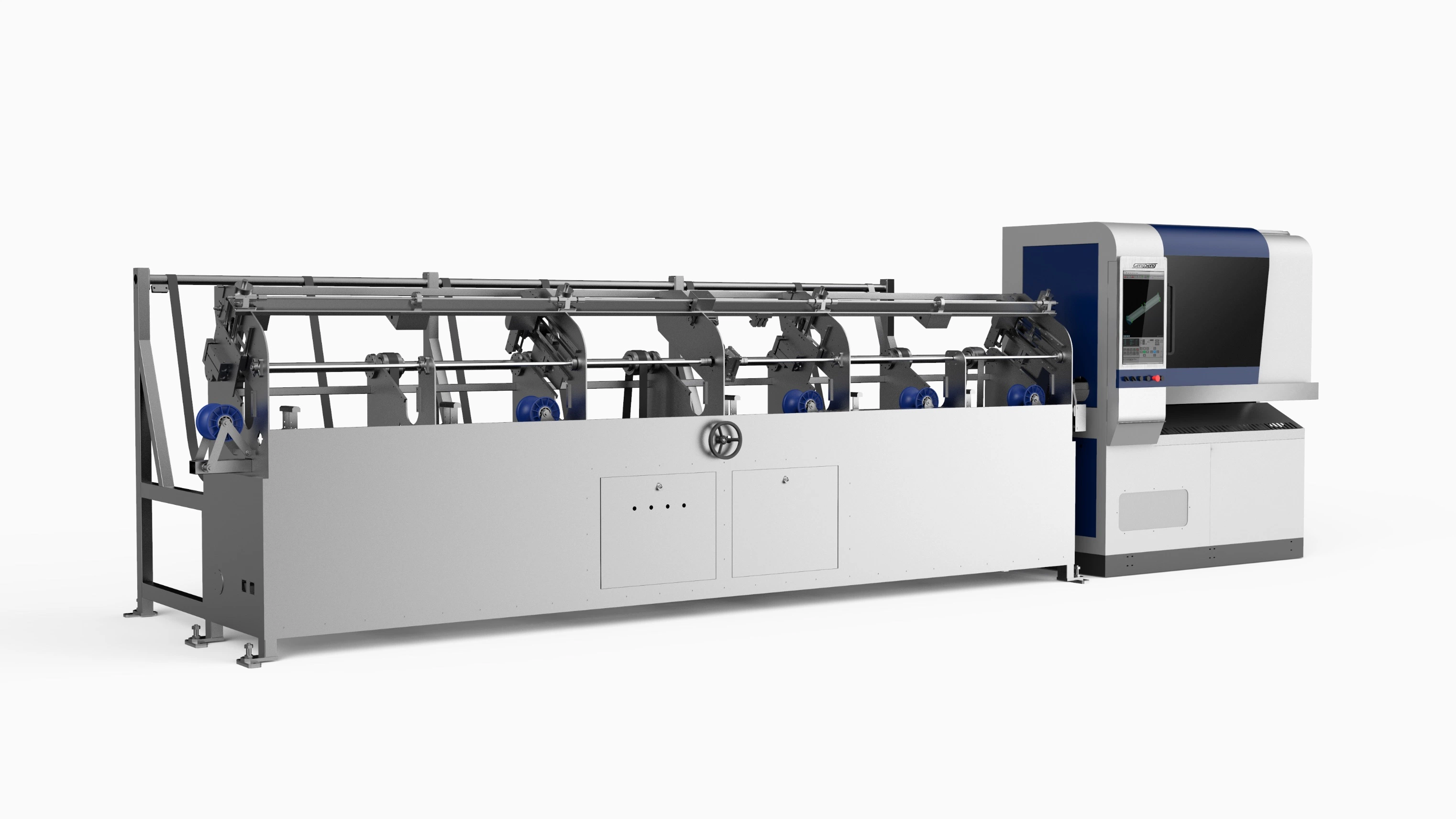 Semi-Automatic CNC Sheet Metal Fiber Laser Pipe Tube Cutting Machine for Sale