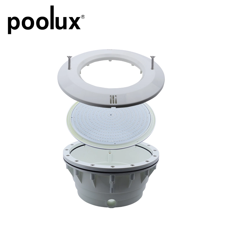 Resin Filled Flat Recessed Pool Light PAR56 18W 25W 35W 42W Color Changing LED Pool Light for Vinyl Pool