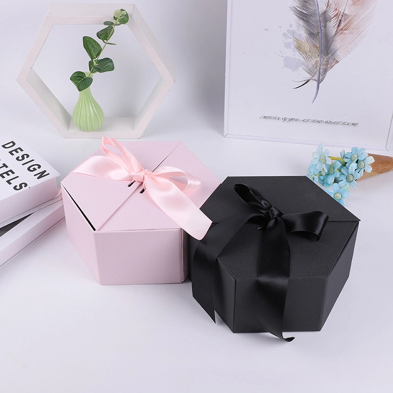 Flip Lid Valentine's Day Birthday Gift Box Empty Box Tanabata Gift Paper Box Companion Stationery Snacks Color Box Packaging Box