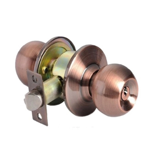 Grade 3 Cerraduara Entrance Bathroom Tubular Cylindrical Door Knob Lock