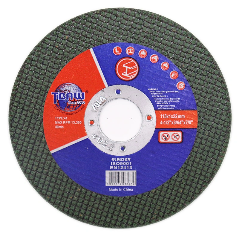 China Disco De Corte 4.5'' 115X1X16mm Cost-Effective 2 in 1 Cutting Disc