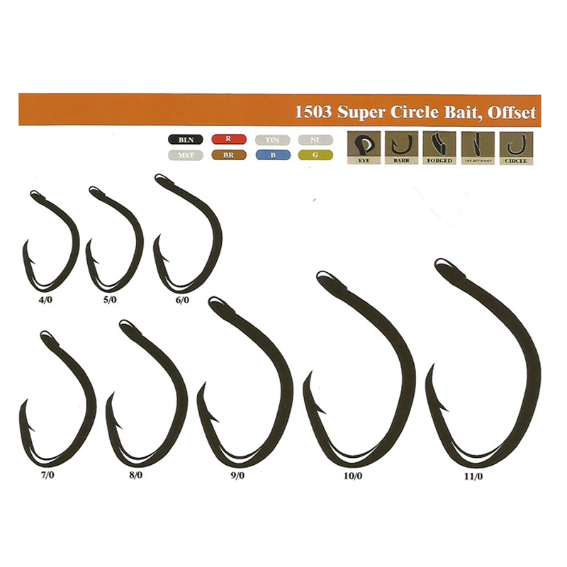 Fly Fishing Hooks Barbarian Jig Heavy Circle See Hooks Carp Fishing Hooks