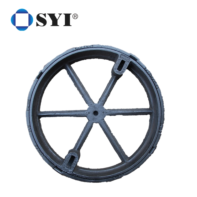 Good Smooth A15 B125 C250 D400 E600 F900 En124 Ductile Iron Recessed Manhole Cover and Frame