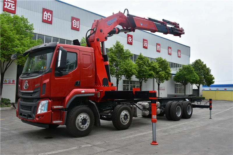 HBQZ Competitive crane price 25 ton knuckle boom marine crane for sale(SQ500ZB6)