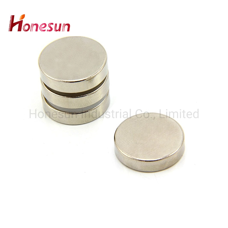 D8X2mm Disc Neodymium Magnet with Nickel Coating