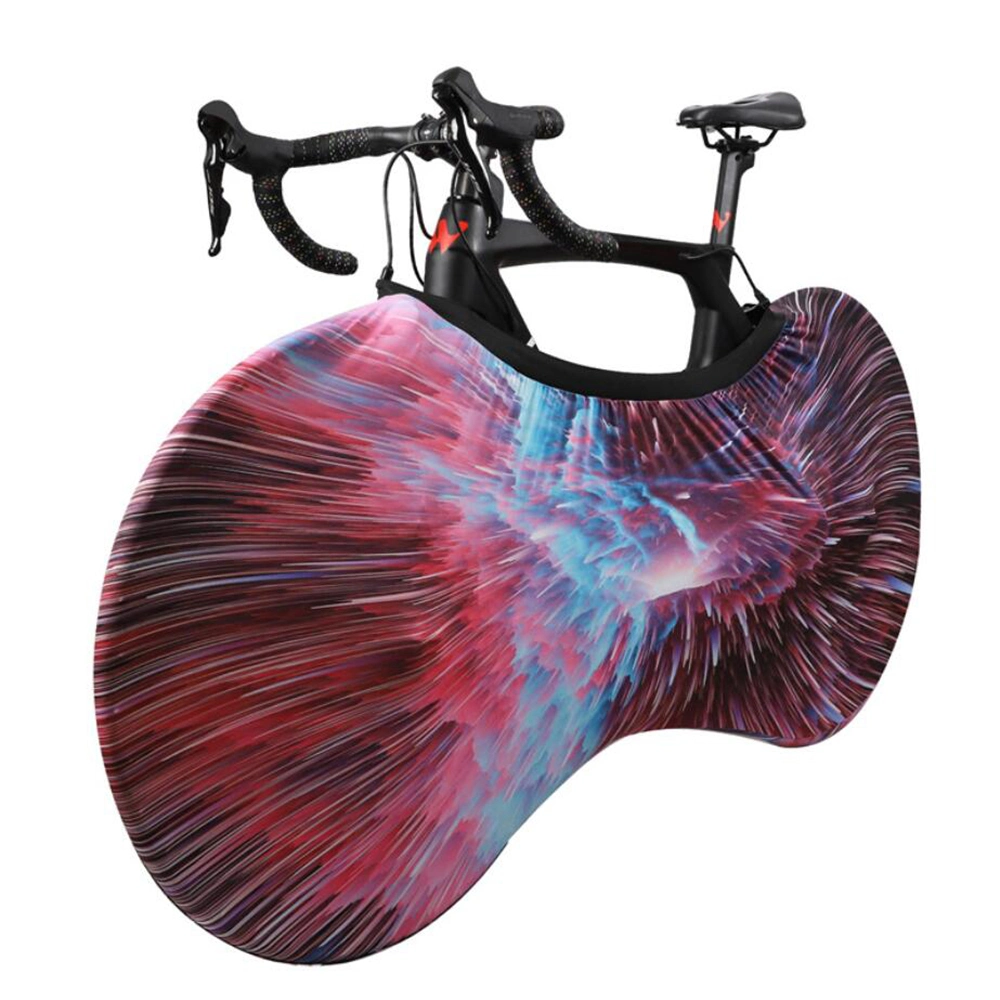 Universal Elastic Bicycle Protective Cover Wheel Frame Waterproof Dustproof Anti-Scratch Mountain Bike PVC Cover Esg13237