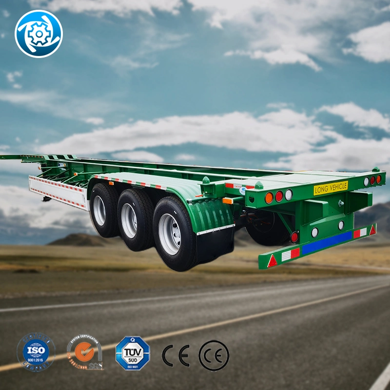 Heavy Duty 8 Achse Lowbed Semi Trailer für übergroße Fracht Transport