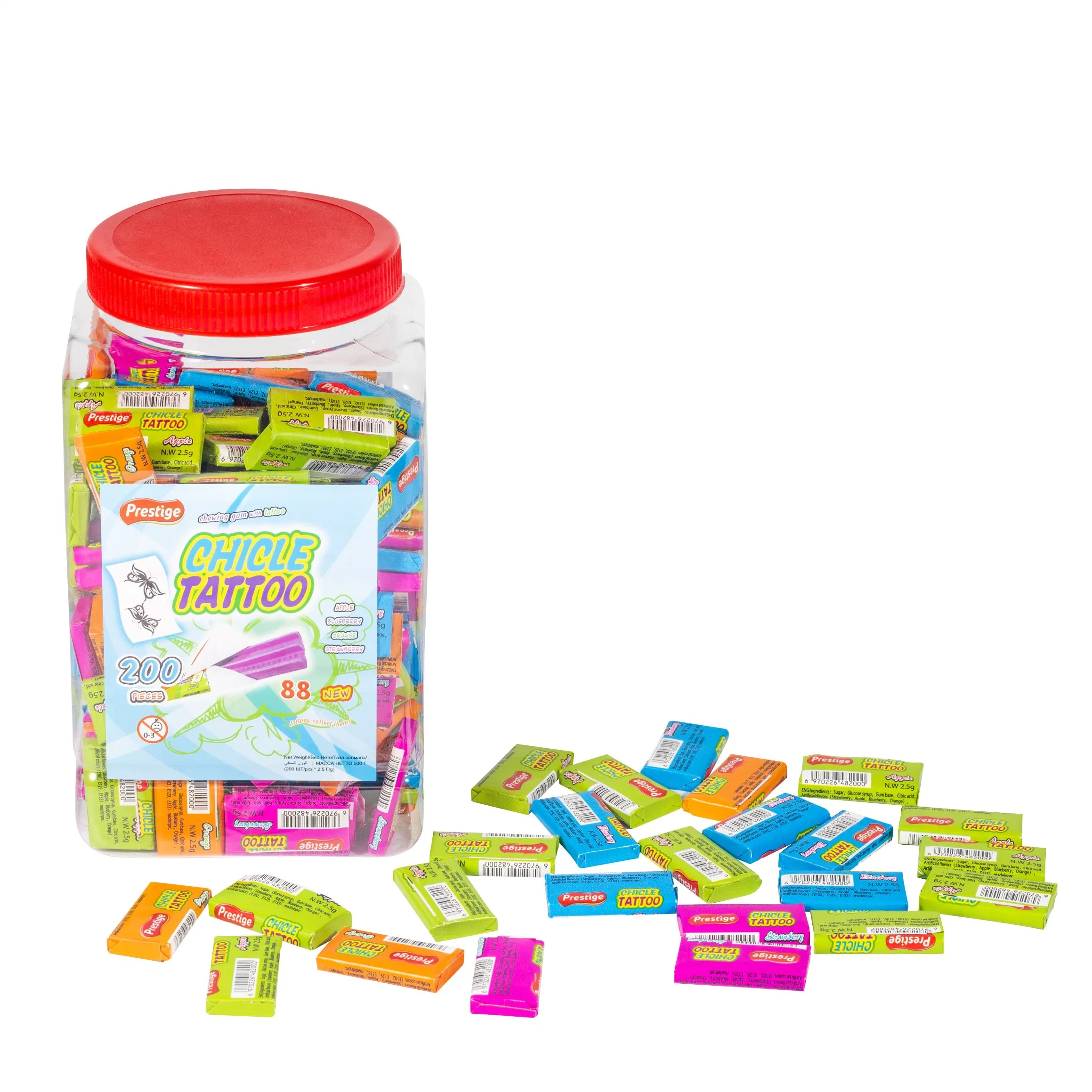 3G, 4.5g Carton New and Hot Sell Chewing Gum Candies for Students