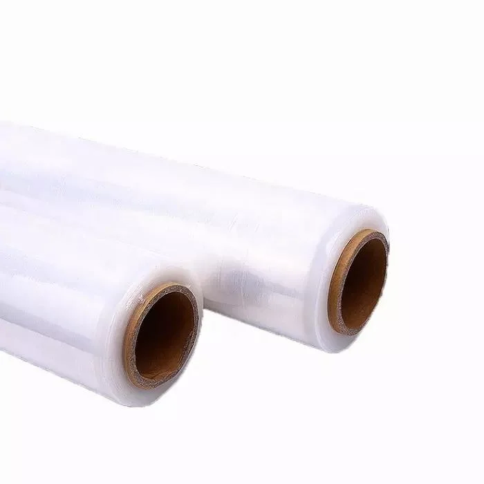 Store Transparent 5 Inch 80 Gauge Industrial Shrink Film Shrink Mmni Wrap Pallet Wrap Stretch Film