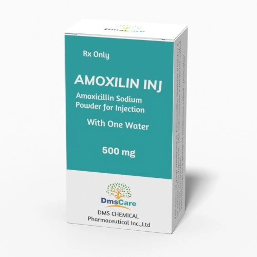 Amoxicillin Powder for Injection 250mg with Water Pharmaceutical Chemical Penicillin