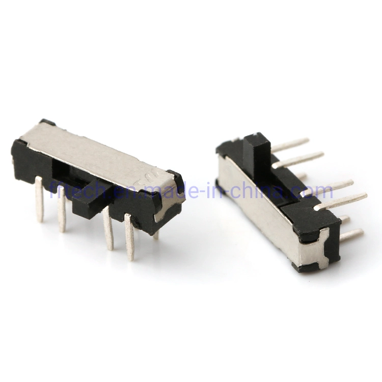 En ángulo recto de mejor venta Tipo de DIP switches diapositiva 8las patillas 3 Posición 2p3t mini interruptor deslizante