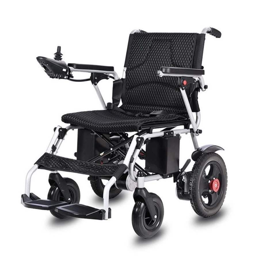 Ksm-506 Lightweight Foldable Electric Power Folding Travel Wheelchair with Cheaper Price