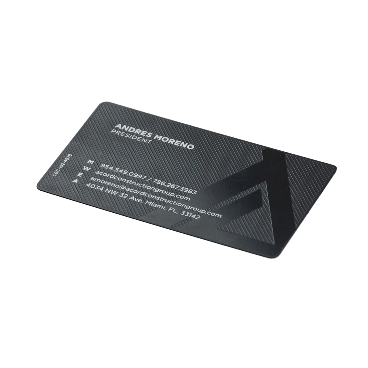 NFC Chip Metal Business Cards NFC White Metal Card Metal NFC 215 Card