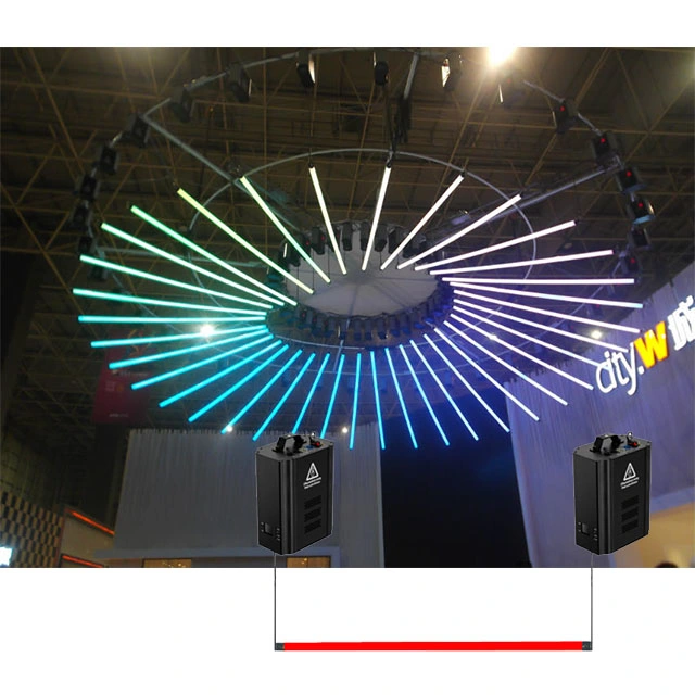 Kinetic DMX Vertical Tube Light Kinetic System Full Color LED Lifting Tube LED Disco Lighting