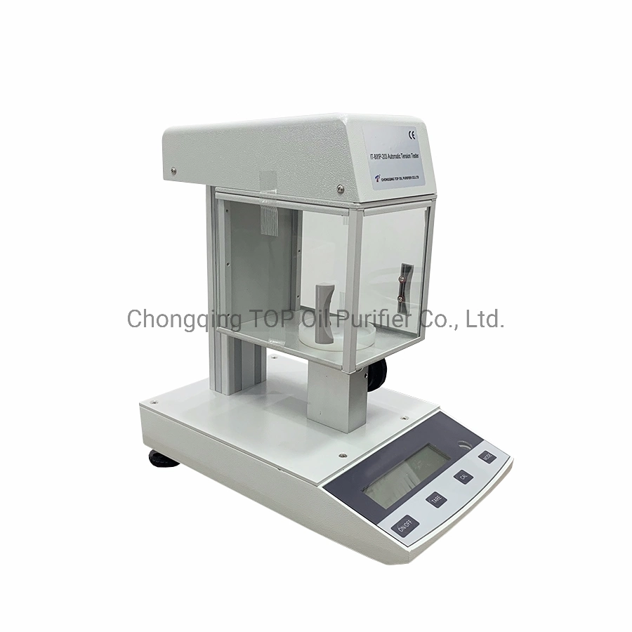 Platinum Plate and Ring Surface Tension Test Automatic Interfacial Tensiometer