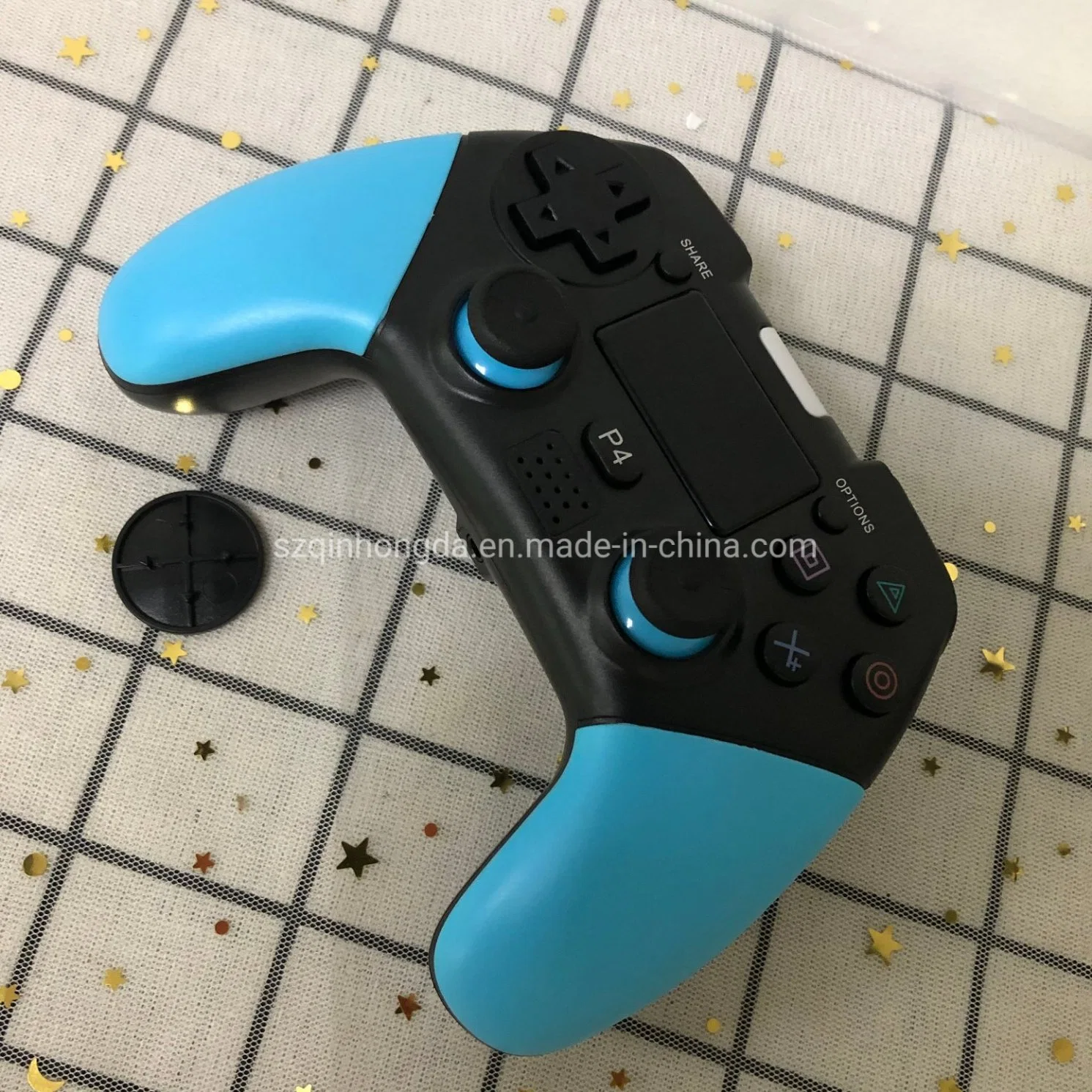 Pour PS4 contrôleur sans fil pour Playstation 4, Professional pour manette de jeu PS4, avec double vibration panneau tactile Joypad, instantanément en temps opportun pour partager Joystick