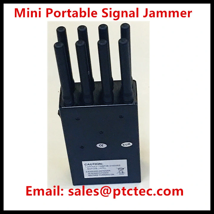 8 Antenna 3G 4G Wif VHF UHF Mobile Phone Portable Jammer