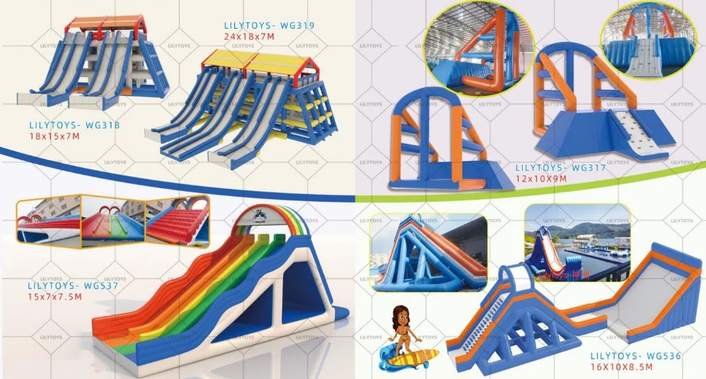 TUV Customized Inflatable Floating Water Park Aqua Park