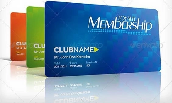 Membership Card on 85.5*54mm Peel off Membership Cards Perforated Membership Cards Laminated Membership Cards Smart Card