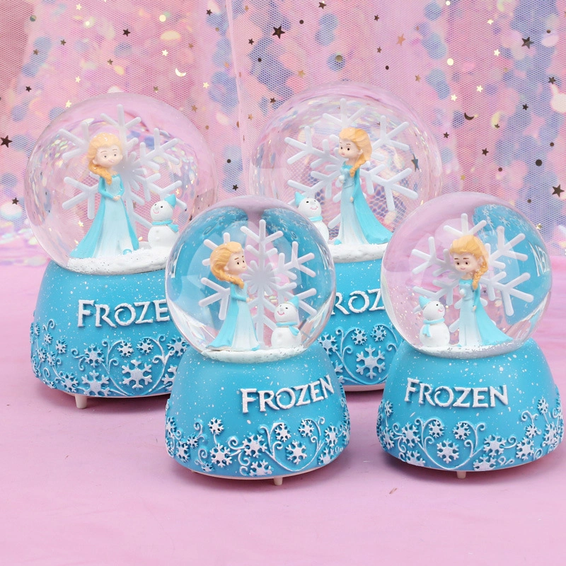 Custom Handmade Crystal Ball Resin Glass Snowball Angel Water Snow Globe