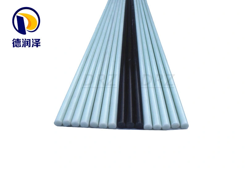 FRP Pultrusion Fiberglass Round Rod, produit solide Fiberglass Rod