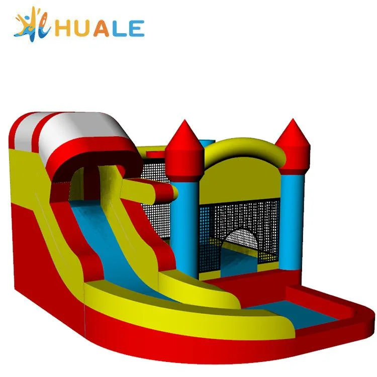 Casa con Ballpit saltarinas Bouncer Casa castillo inflable de la casa de juguete