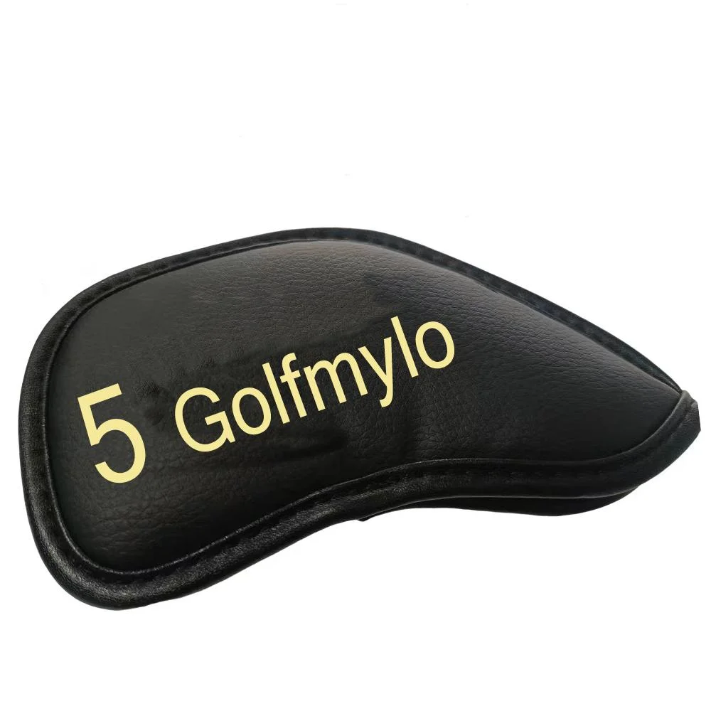 Wholesale OEM Golf Head Covers for Iron Clubs Custom PU Leather Golf Headcovers