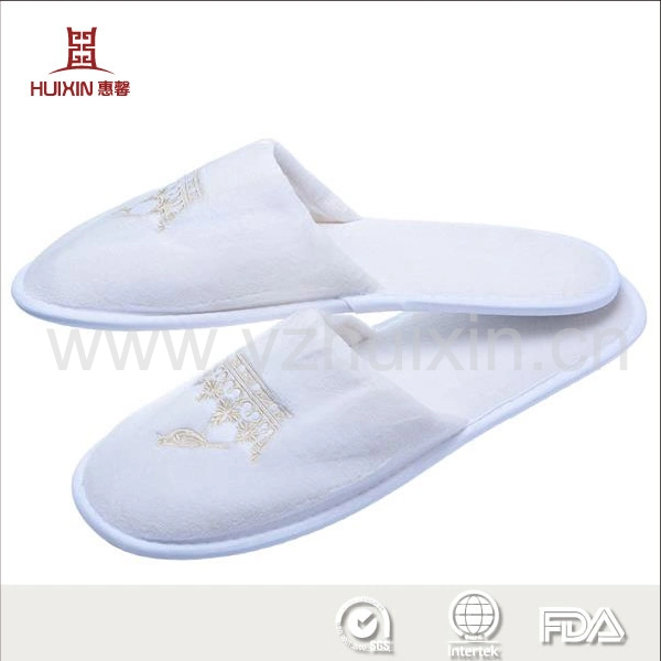 Best Quality Disposable Hotel Slippers with EVA or Anti-Slip Dots Sole