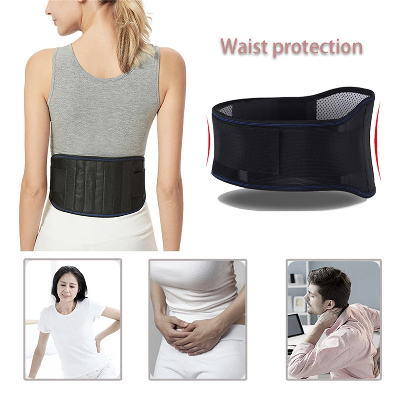 Tourmaline Products Self-Heating Magnetic Waist Back Support Belt