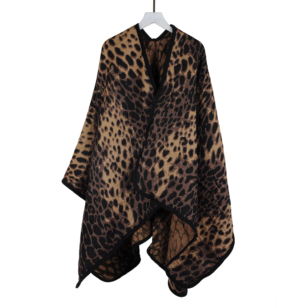 Hot Selling Animal Print Shawls Poncho