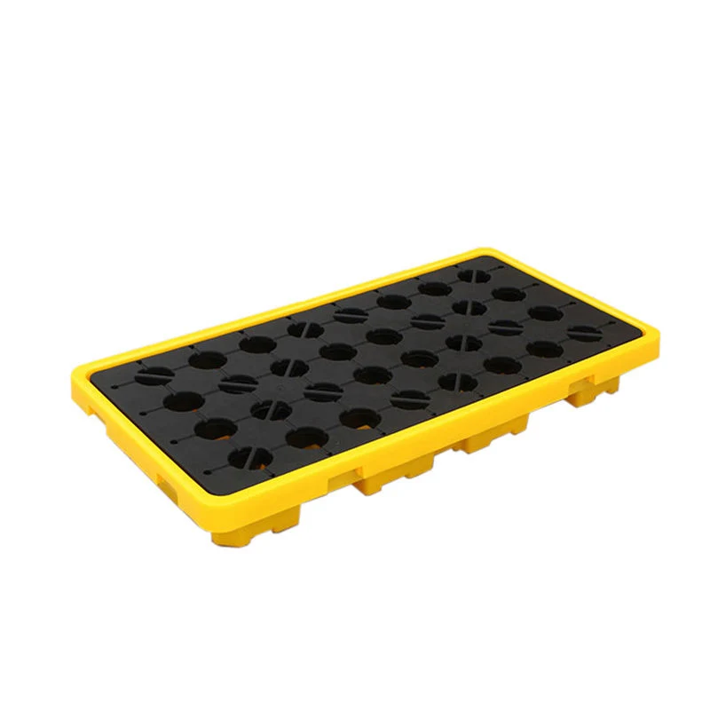 High quality/High cost performance  Oil Chemical Spill Pallet Different Size Anti Leakage Storage Plastic Pallet