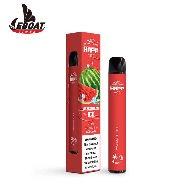 Venda por grosso Vape descartáveis Pen 600borlas para estilo de traço e cigarros Starter Kits