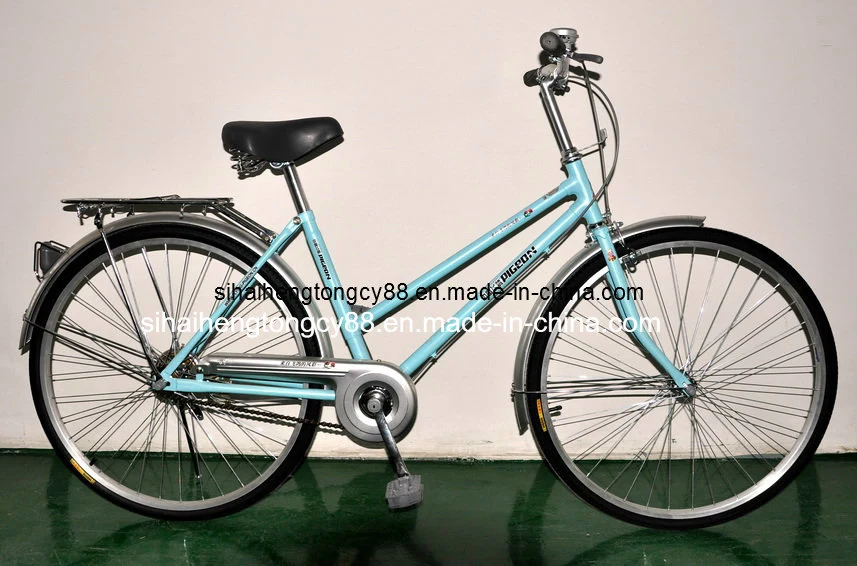 26" Female City Bicycle with Rear Carrier (SH-CB067)