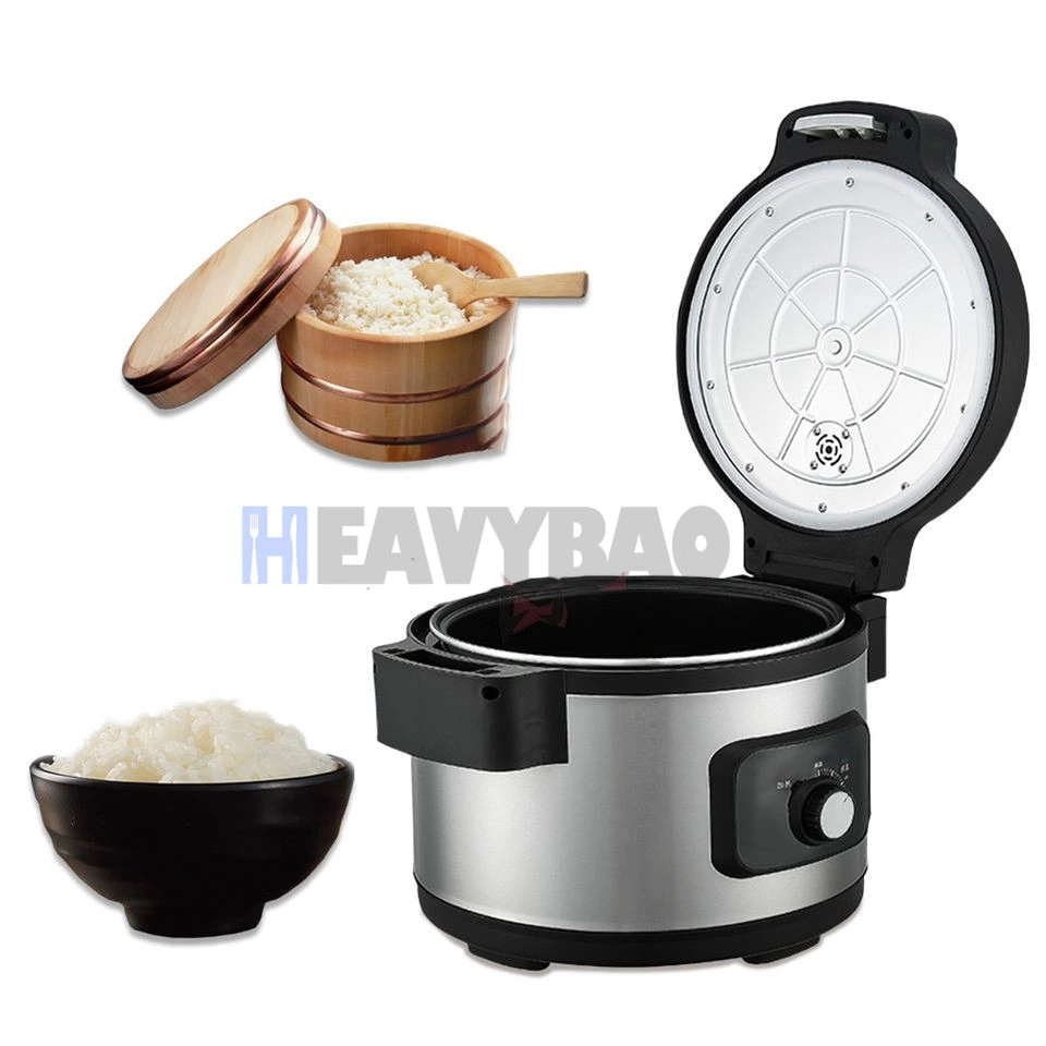 Heacybao Large Capacity Big Size Commercial Stainless Steel Rice Cooker for Catering Restaurant