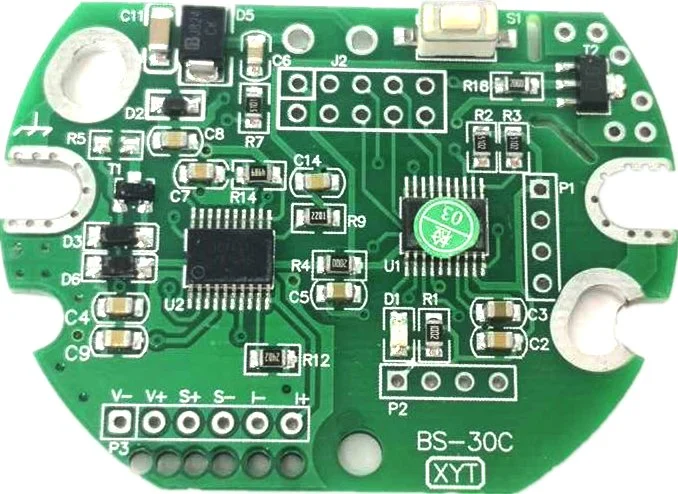 OEM de 19 mm 4-20mA Super Mini pressão digital barato Manufaturer por atacado PCB PCBA de circuito electrónico do transmissor para silicone de difusão de strain cerâmico Sensor