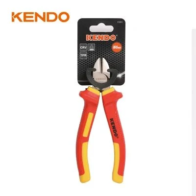 Kendo Iron Plated Not Easy to Rust Cutting Pliers VDE Plier