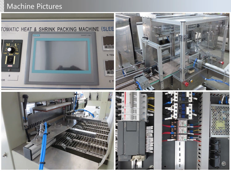 La película PE automática Máquina de embalaje termoencogible de máquina de envasado retráctil de máquina de embalaje retráctil