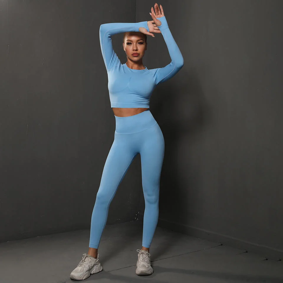 Fitness Conjunto 2 piezas de ropa deportiva perfecta mujer Yoga establece para dama