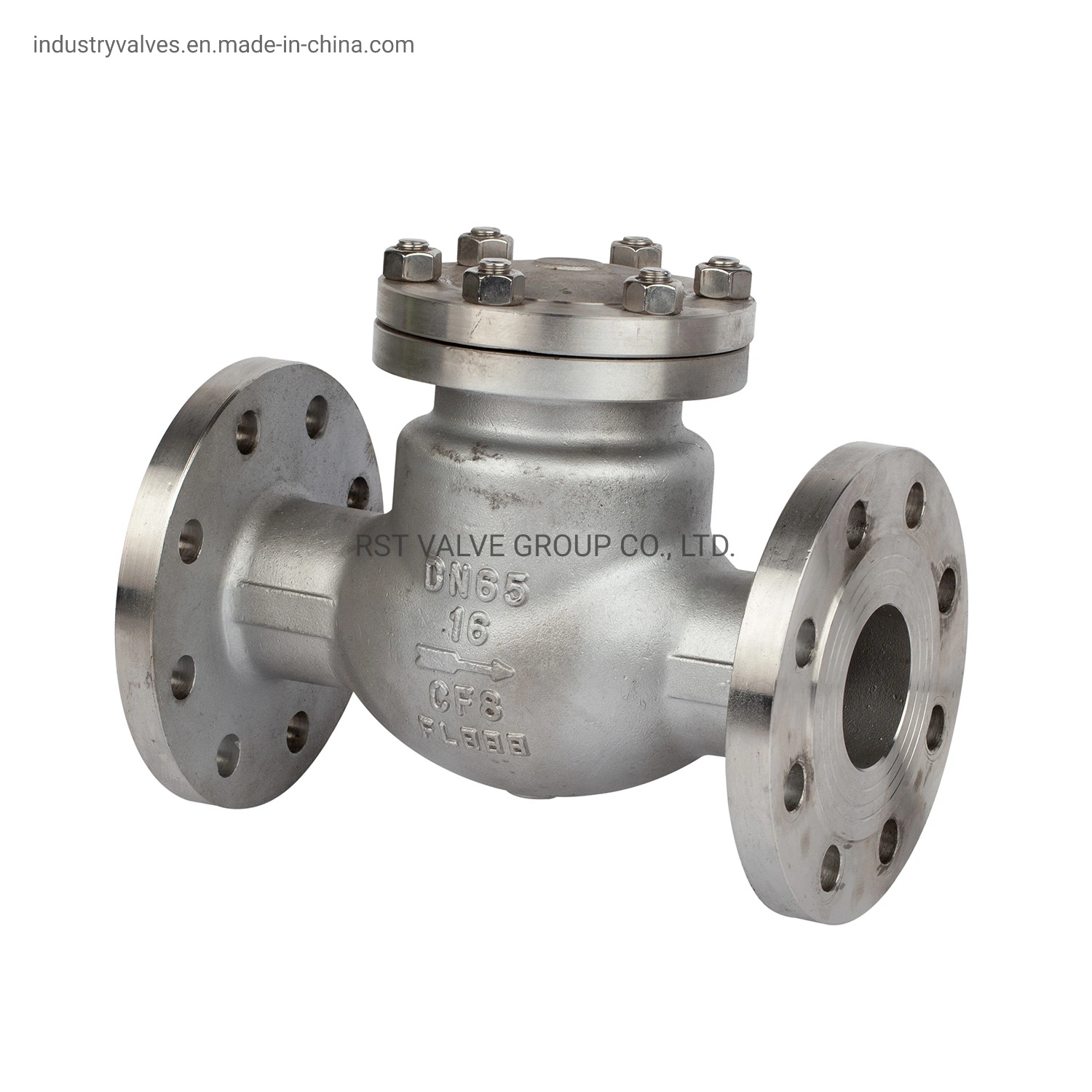 API/JIS/DIN Swing Check Valve Factory Derect Sell 150/300/600/900lb Wcb/CF8/CF8m