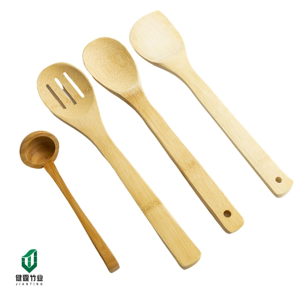 Outils de cuisson écologiques cuisine à cuillère en bambou réutilisable Vaisselle