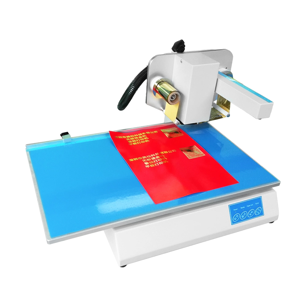Digital Hot Press Stamping Printing Machine Gilding Gold Silver Aluminum Foil Printer