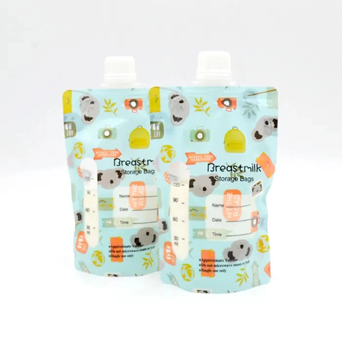 Cute Animal Private Label OEM Breast Milk Storage Bags