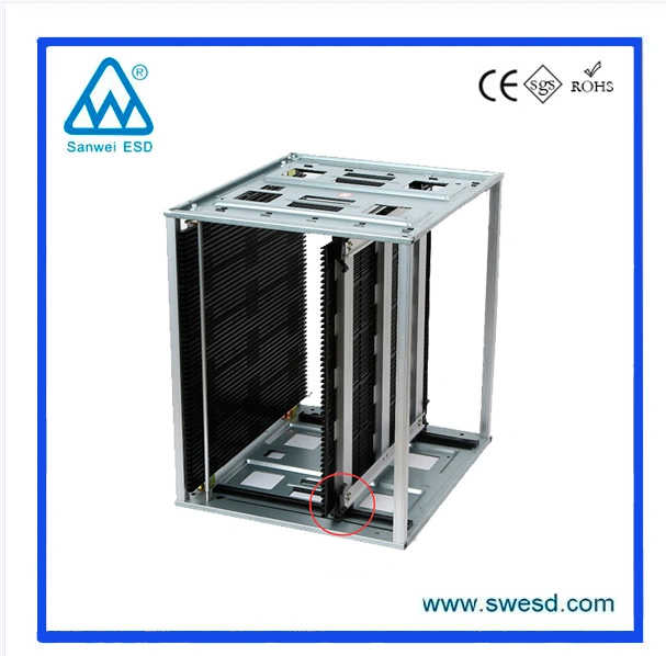 High quality/High cost performance  Plastic ESD Antistatic Adjustable Magazine Rack for PCB Holder