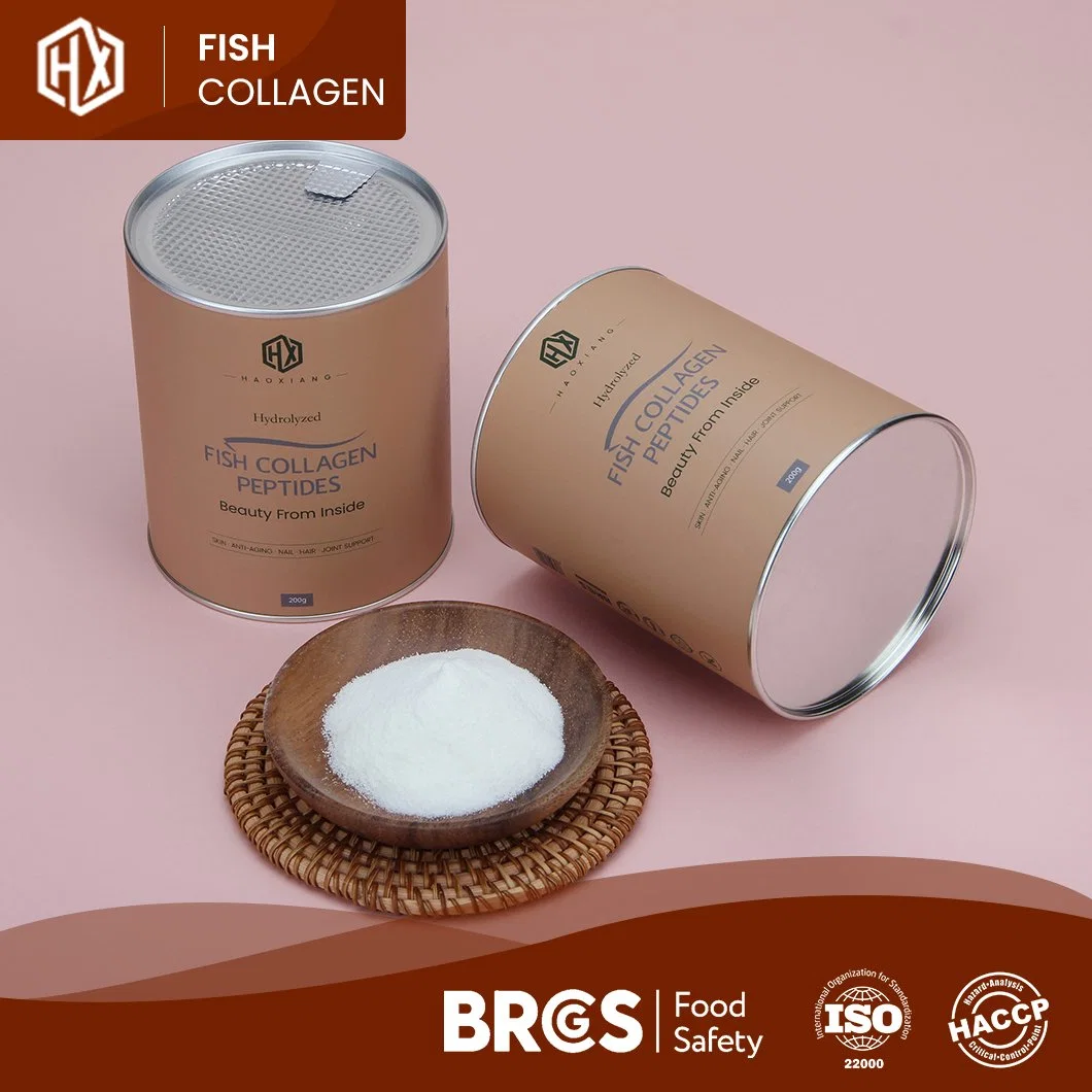 Taiwanmei China Marine Collagen Peptides Wild Caught Supplier Collagen and Protein Powder Promote Amino Acid Formation Cod Skin-Fish Based Collagen Powder