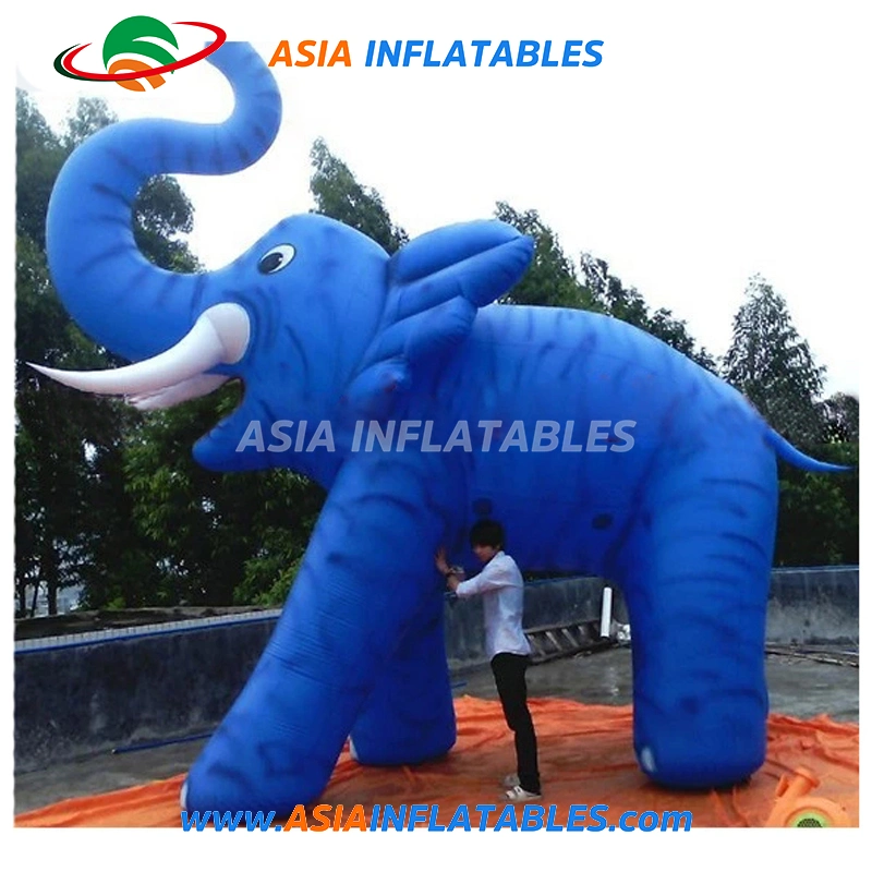 Ballon à air de l'éléphant gonflables géants, des modèles animaux gonflables