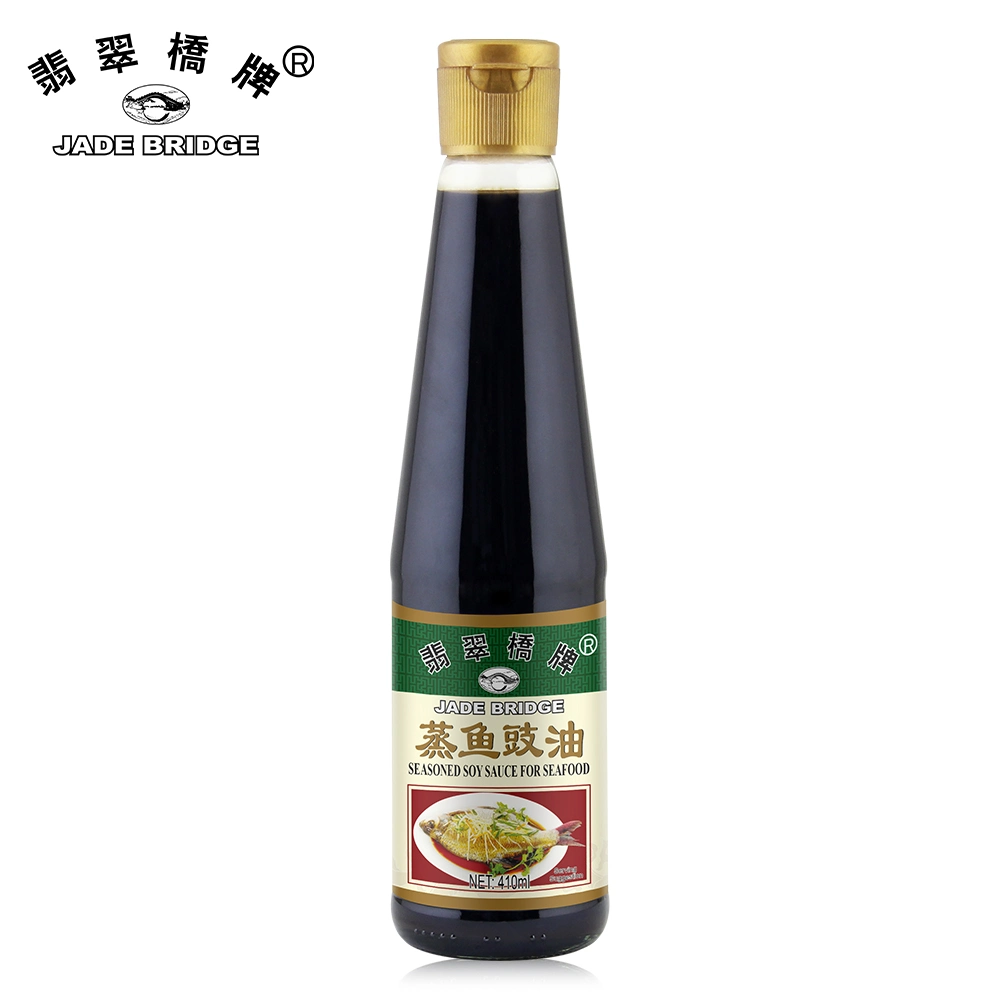 300 Ml Non-GMO Steamed Fish Soya Sauce Wholesale/Supplier Jade Bridge Seasoned Soy Sauce for Seafood