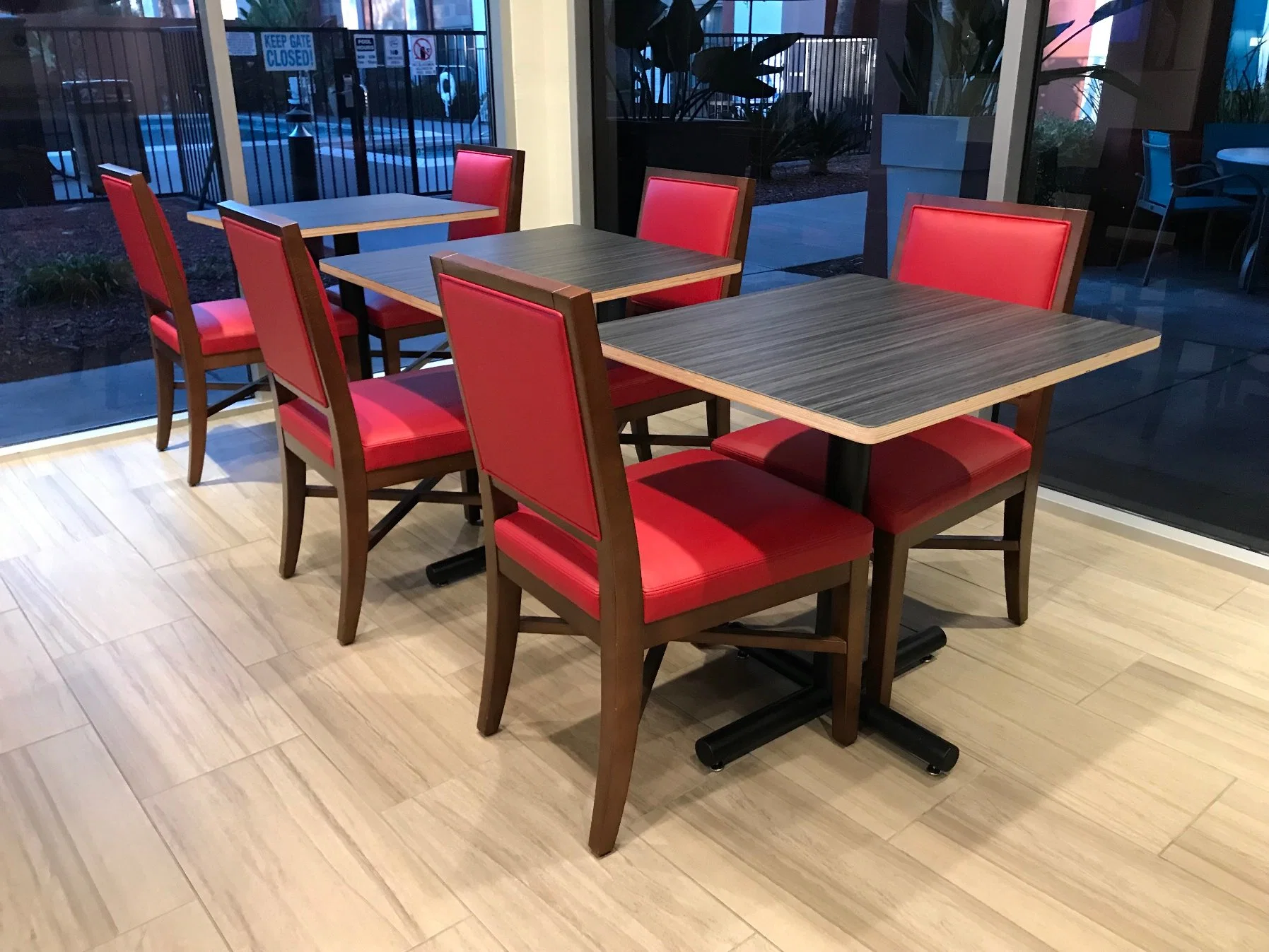 Chinese Furniture Factory Dining Table Chair Restaurant Furniture Projects