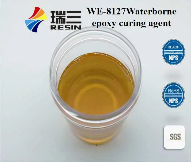 We-8127 wassergestütztes Epoxidhärtungsmittel für Permeable Brick Bitumen Epoxy Beton