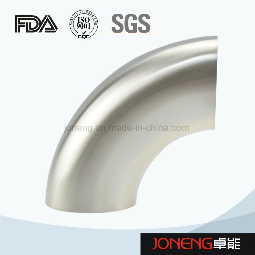 Stainless Steel Pipe Fitting Triclover Clamped 90d Elbow (JN-FT1007)